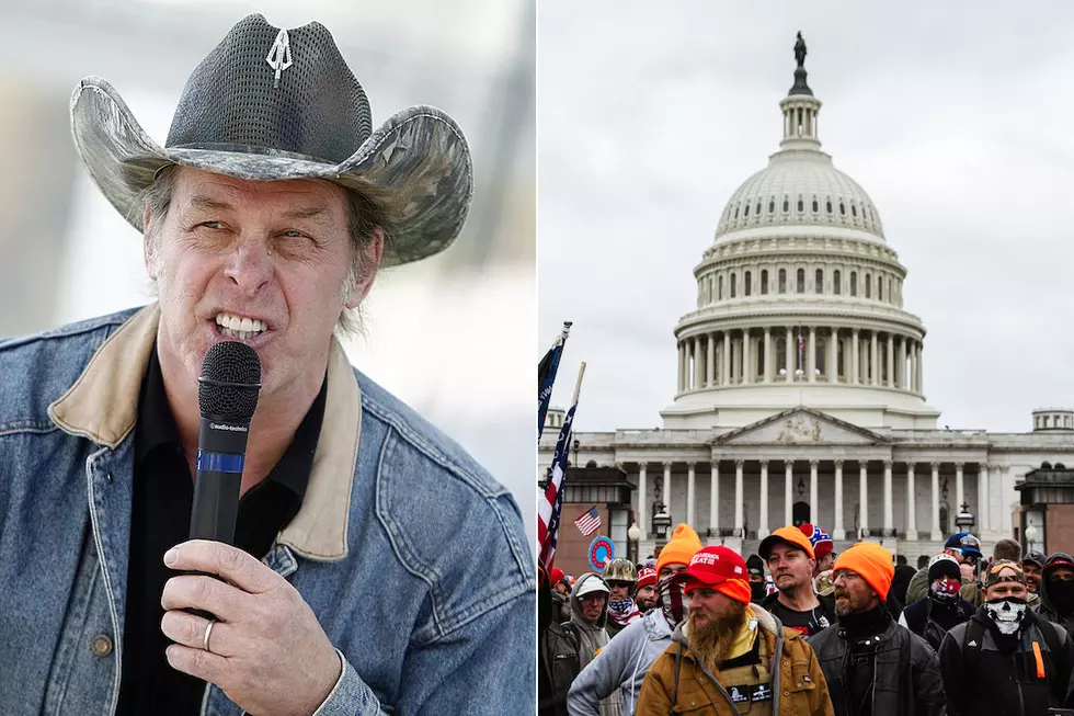 Liar Ted Nugent Says Trump Supporters Hurt Nobody at Capitol Riot