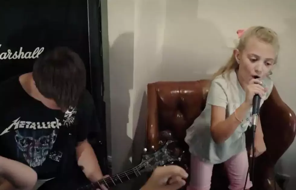 8-Year-Old Girl Covers Slipknot in Neighborhood-Wrecking Video