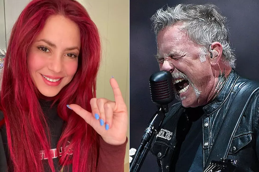 Pop Singer Shakira Posts About Listening to Metallica