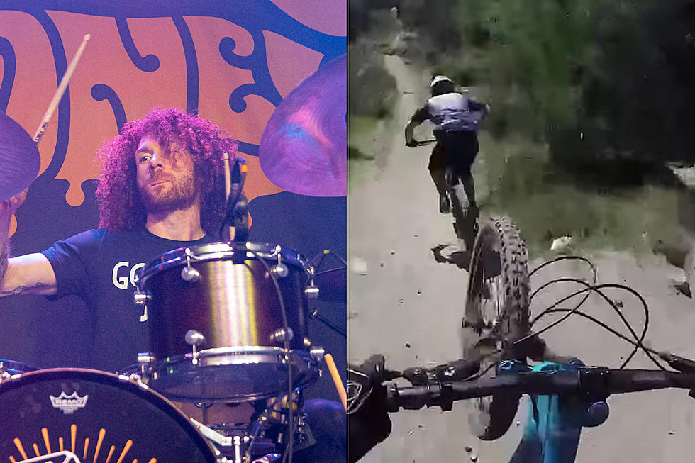 Dirty Honey Drummer Crashes Mountain Bike on Insane Ride – Watch Go Pro Footage