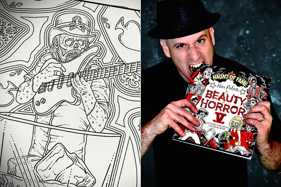 Lemmy, Bowie + More Star in New 'Beauty of Horror' Coloring Book