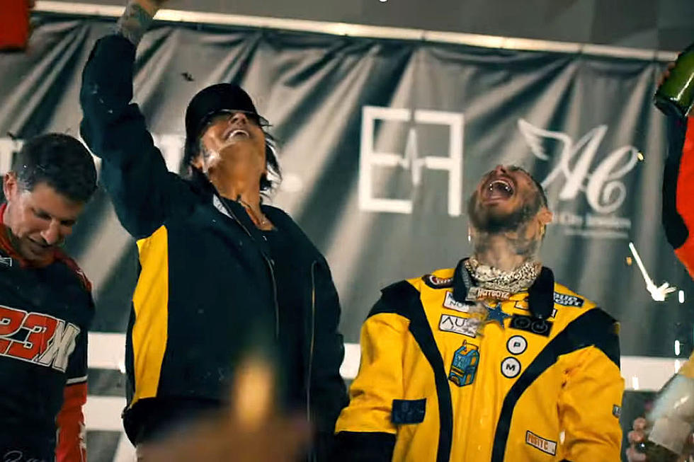 Tommy Lee Parties With Post Malone in Rapper's 'Motley Crew' Vid