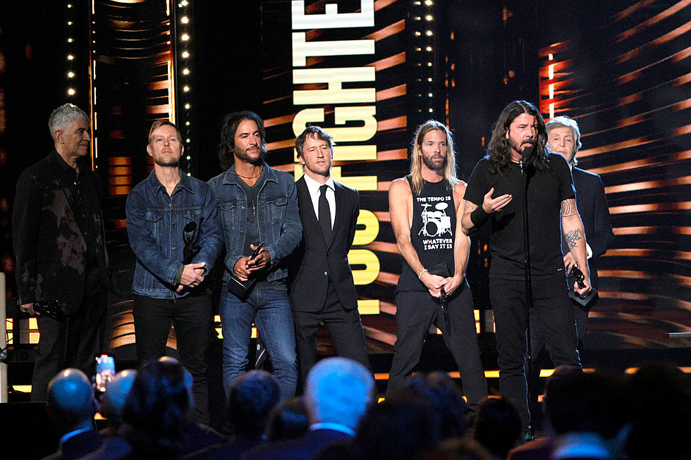 Foo Fighters Inducted Into Rock Hall By Paul McCartney