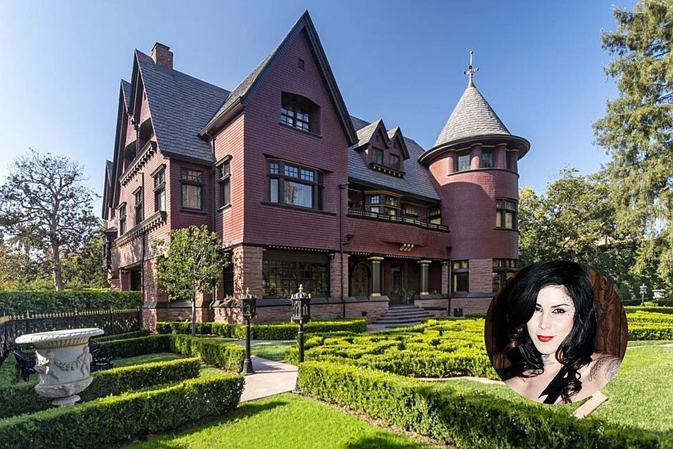 Kat Von D Lists Los Angeles Victorian Home With Blood Red Pool