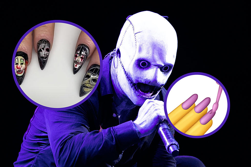 Fan Gets Slipknot Manicure With a Band Member Painted on Each Nail