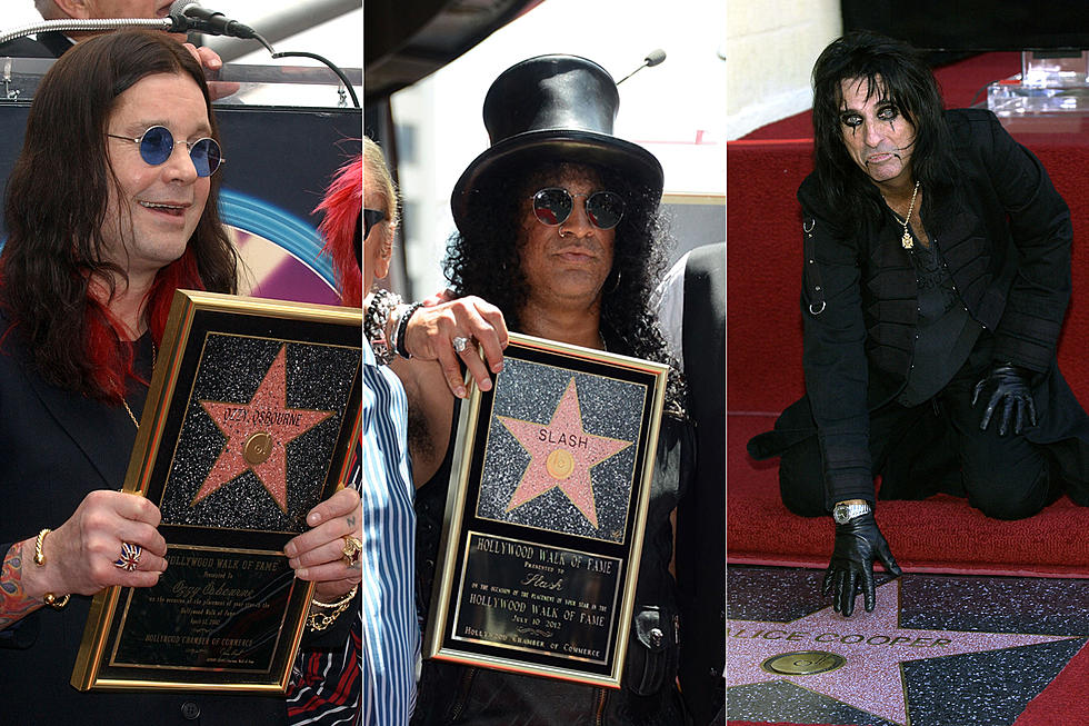 Rock Musicians With Walk of Fame Stars