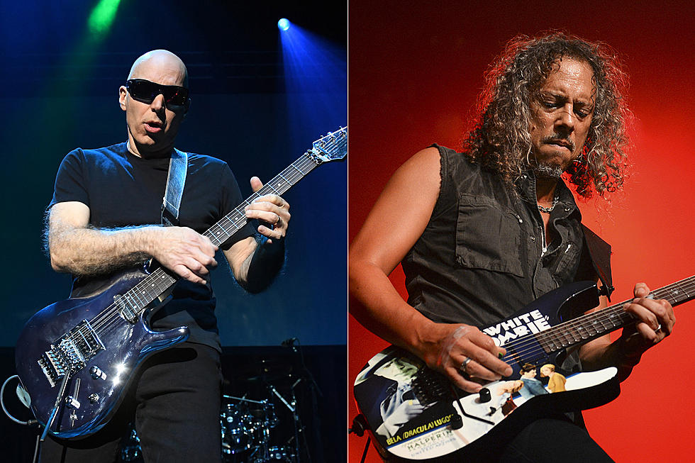 Satriani Explains What Hammett Was Like as a Guitar Student
