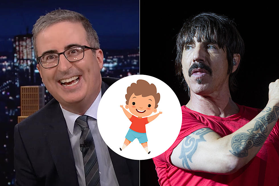 John Oliver Hilariously Explains 3-Year-Old Son's RHCP Obsession
