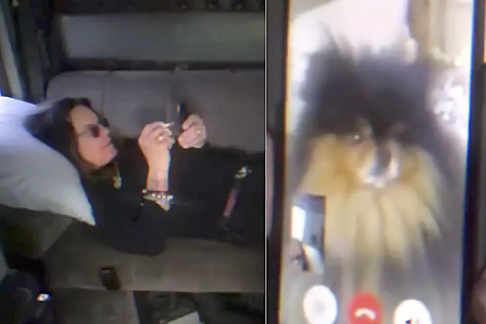 Ozzy FaceTimes Family During COVID Recovery, Talks to Dog Instead