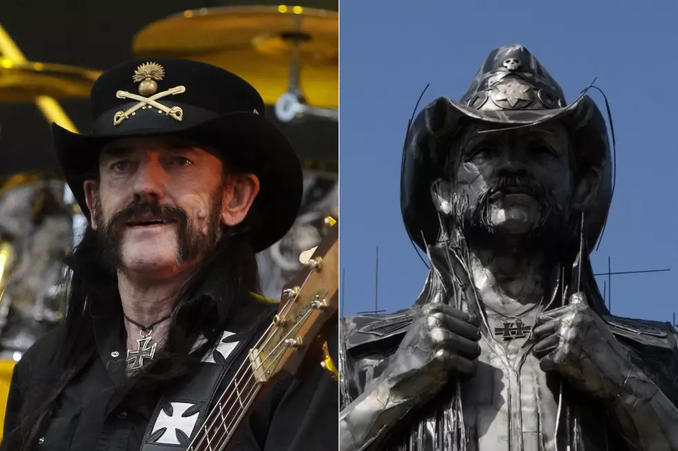 Lemmy Kilmister Ashes Enshrined With Hellfest Statue in Special Ceremony