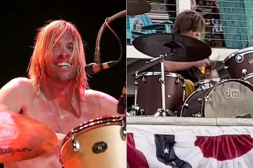 Taylor Hawkins' Son Honors Dad With Drum Tribute of 'My Hero'
