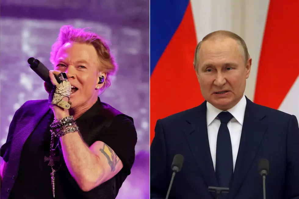 Axl Rose Calls Vladimir Putin 'Little Man' in Support of Ukraine