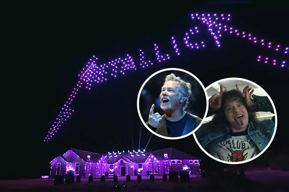 Metallica + ‘Stranger Things’ Drone Light Show Is the Ultimate Halloween Display
