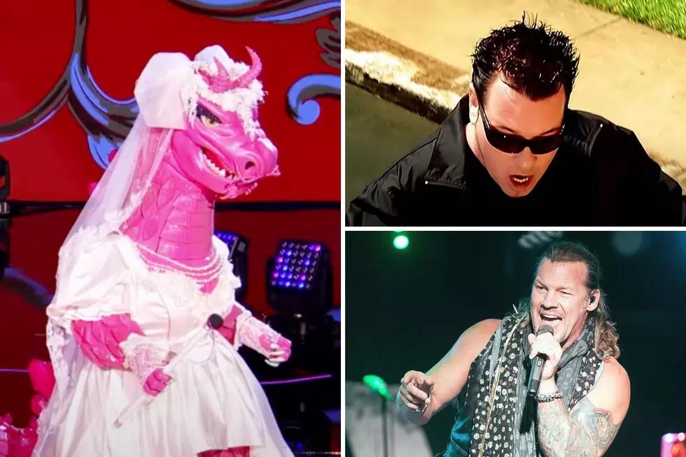 Jericho Sings Smash Mouth as Dinosaur Bride on 'Masked Singer'