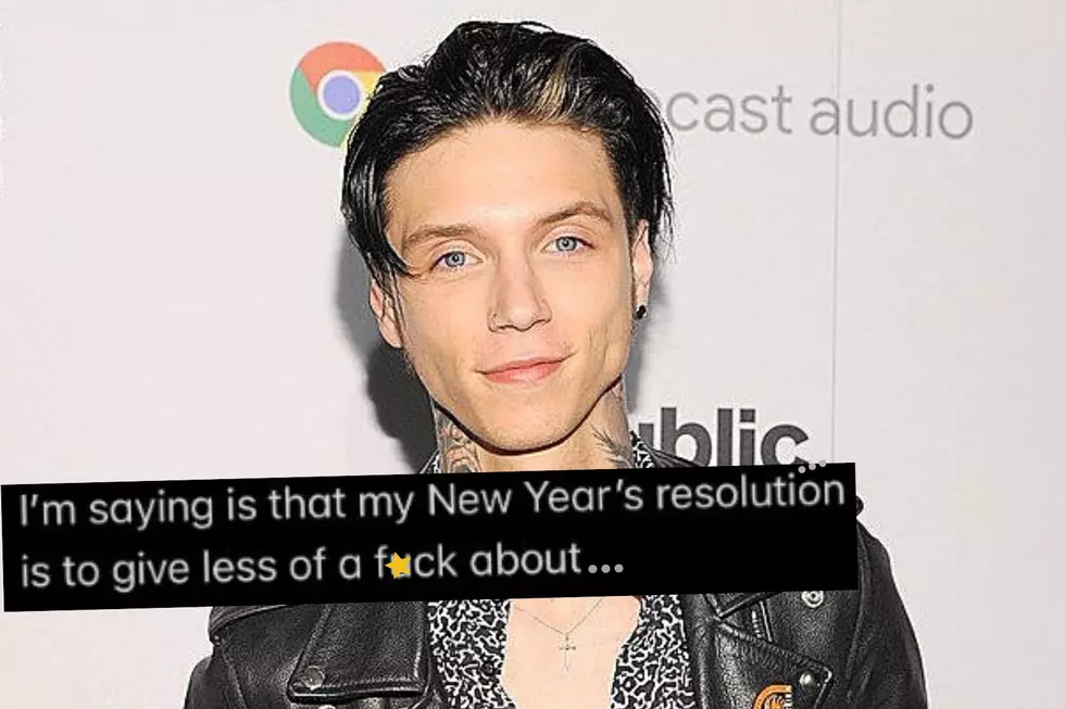 Andy Biersack’s New Year’s Resolution Is One We Can All Learn From