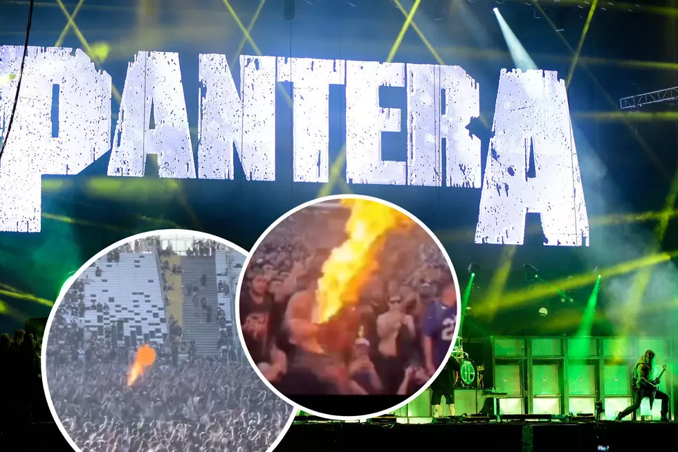 Fan Breathes Fire in Pantera Pit, Acts Like It's Totally Normal