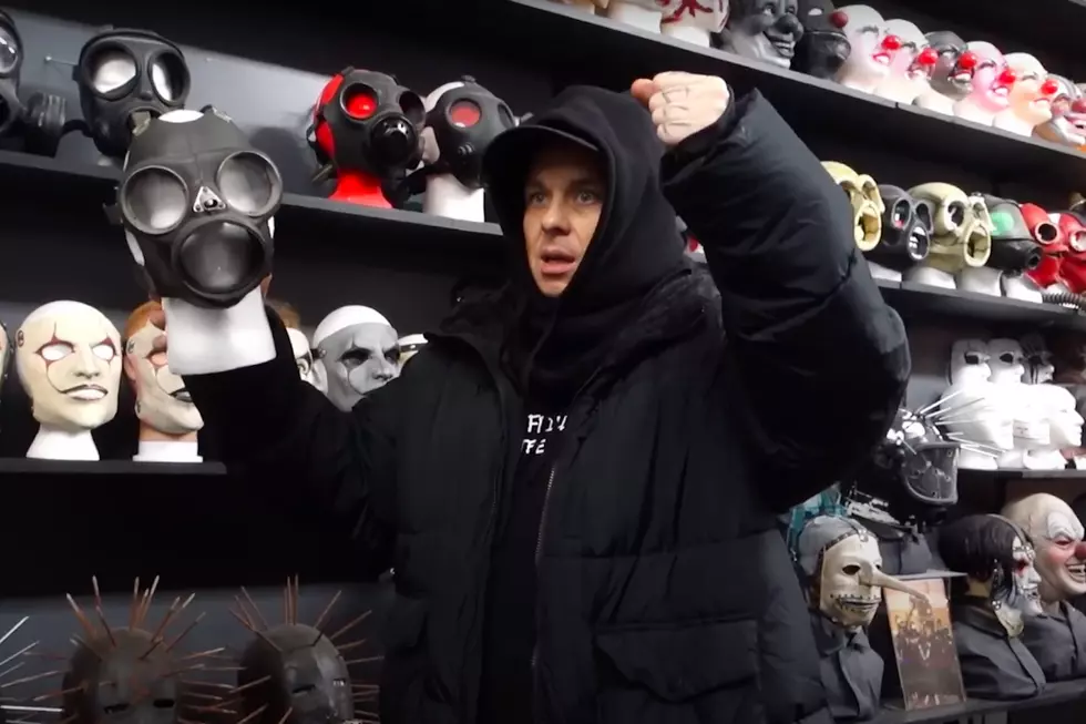 Sid Wilson Visits Massive Fan Collection of Slipknot Memorabilia + Is Blown Away