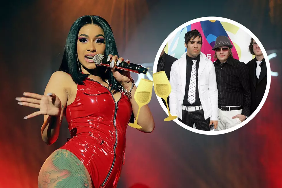 Watch Cardi B Go Emo Singing Fall Out Boy Classic on NYE