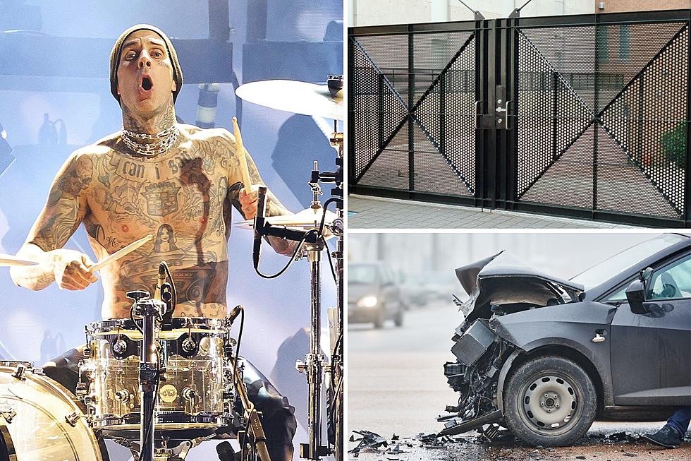 Blink-182 Fan Falls for Imposter Scam, Crashes Car Through Security Gate at Travis Barker’s House – Report