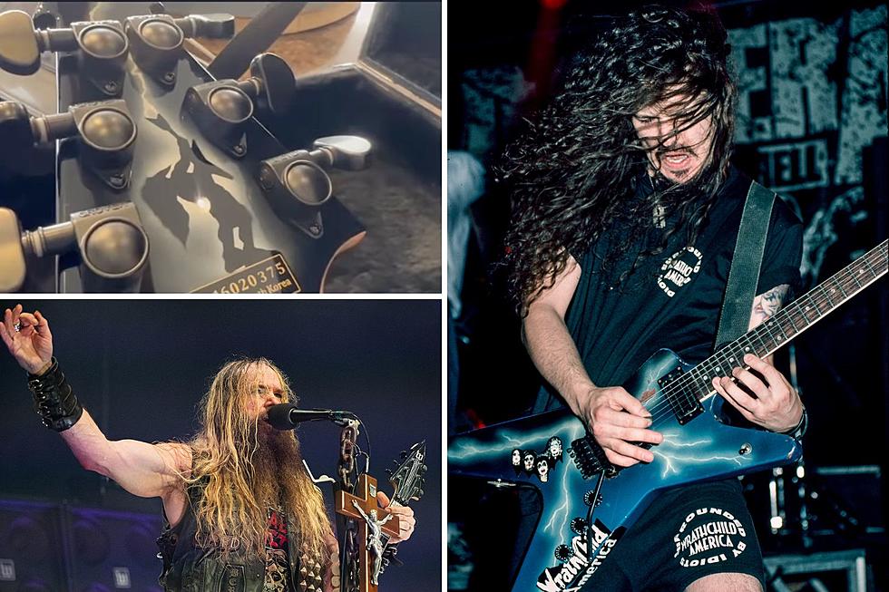 Photos + Video – Zakk Wylde Shows Off New Guitar That Pays Tribute to Iconic Dimebag Darrell Guitar