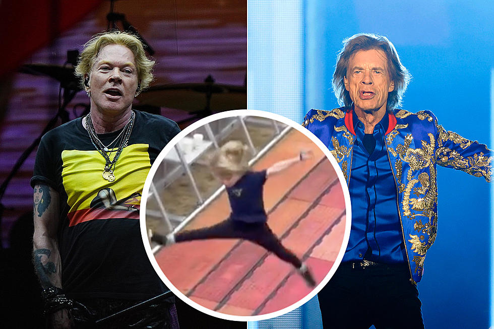See Mick Jagger's 6-Year-Old Son Dance at Guns N' Roses Show