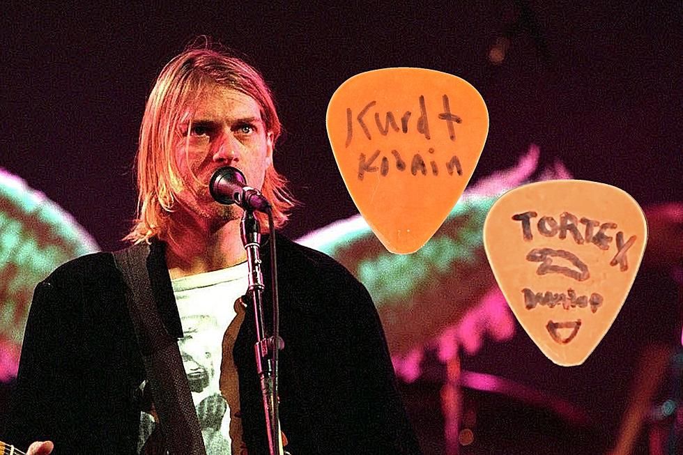 Autographed Kurt Cobain Guitar Pick the Most Expensive Ever Sold?