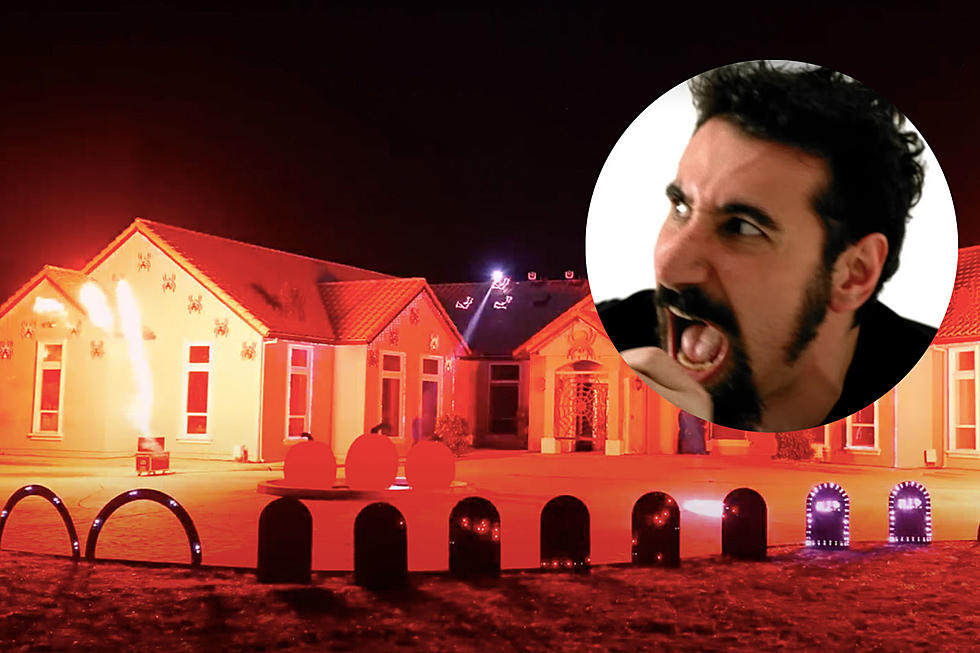 System of a Down Light Show With Pyro Makes an Incredible Halloween Display