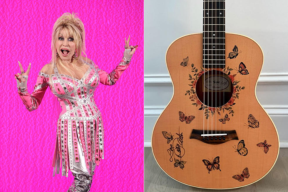 Win a Dolly Parton Autographed Custom Acoustic Guitar