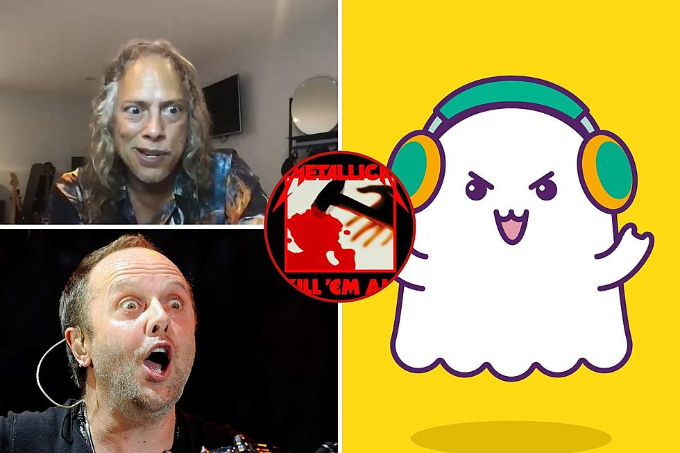Kirk Hammett - Lars Ulrich Saw Ghosts in 'Kill 'Em All' Studio