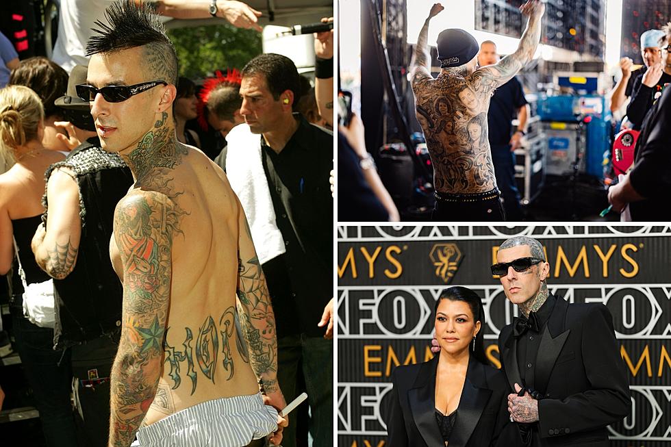 30 Photos Showing the Unbelievable Tattoo Transformation of Blink-182&#8217;s Travis Barker Through the Years
