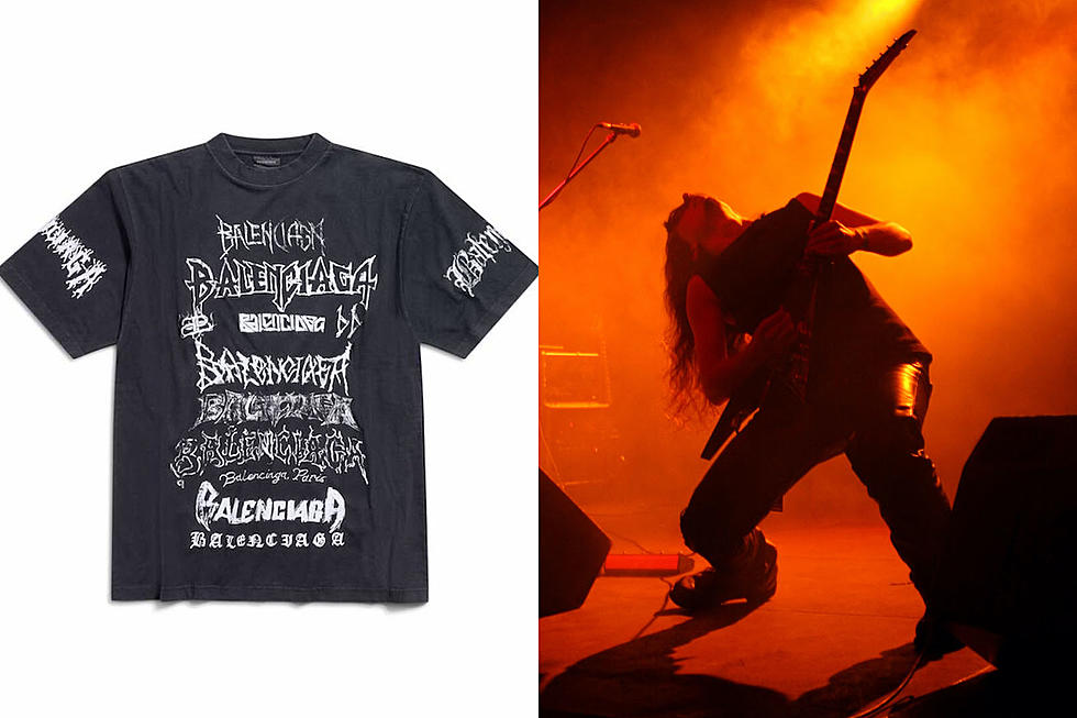 Balenciaga's 'DIY Metal' Collection Rips Off Metal Band Logos