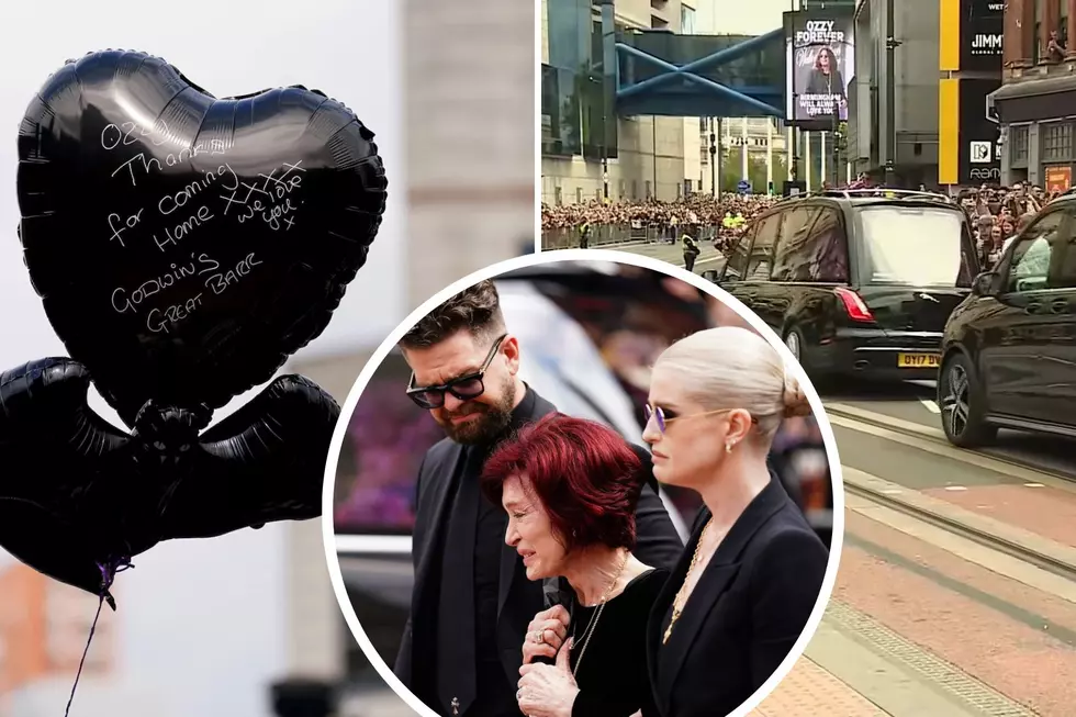 Photos - Osbourne Family + Fans at Ozzy's Funeral Procession