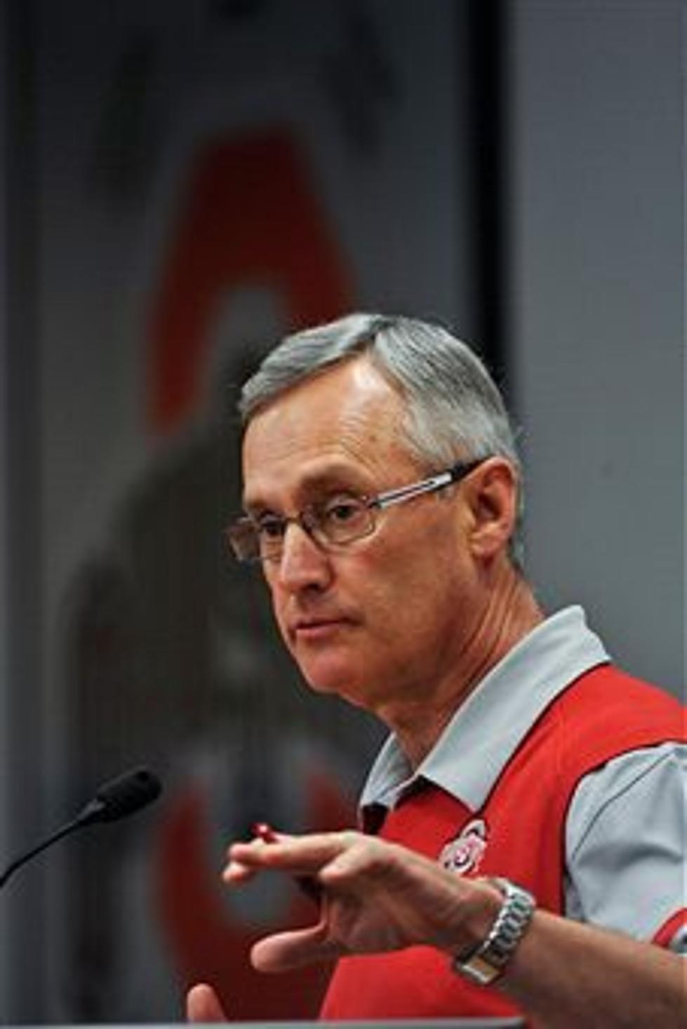 NCAA notice of allegations specifically names Coach Jim Tressel