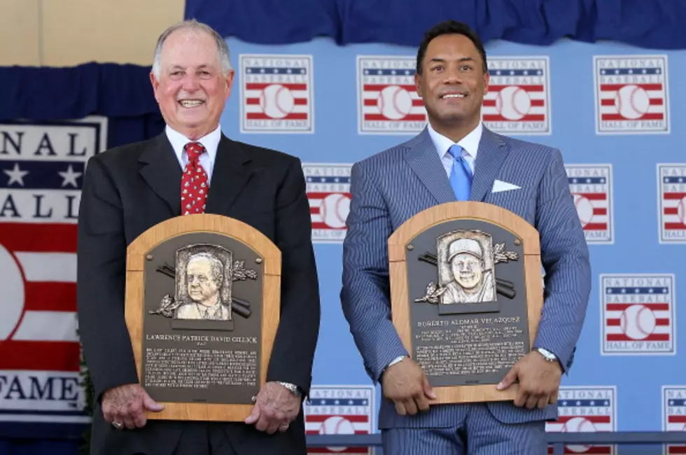 Poetic That Pat Gillick & Roberto Alomar Enter Hall Of Fame Togerther