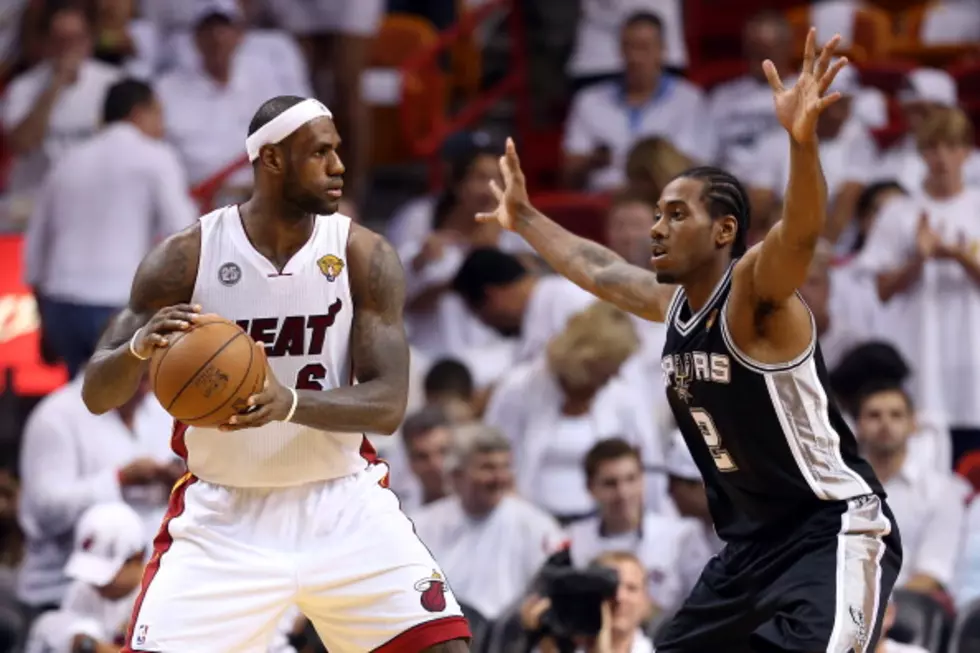 Heat Crush Spurs, 103-84, Even NBA Finals