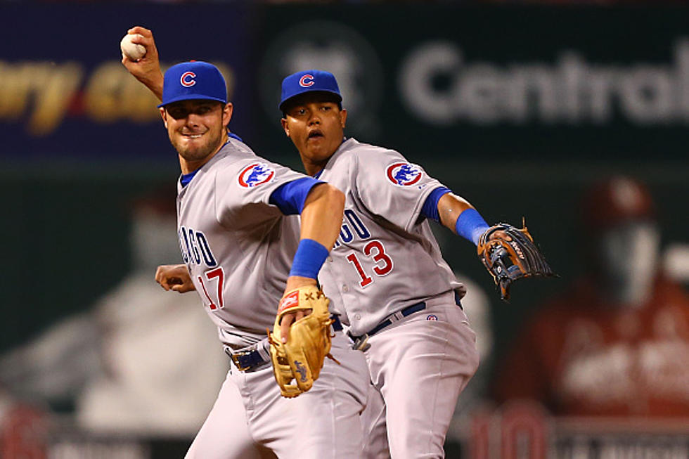 Starlin Castro Mimics Kris Bryant On Throw To First Base – VIDEO