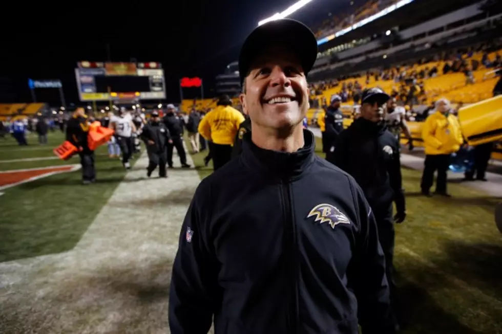 John Harbaugh Gets Upset With Sideline Reporter &#8211; VIDEO