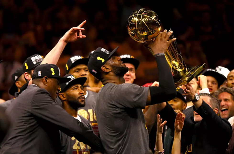 LeBron James Wins NBA Championship For Cleveland