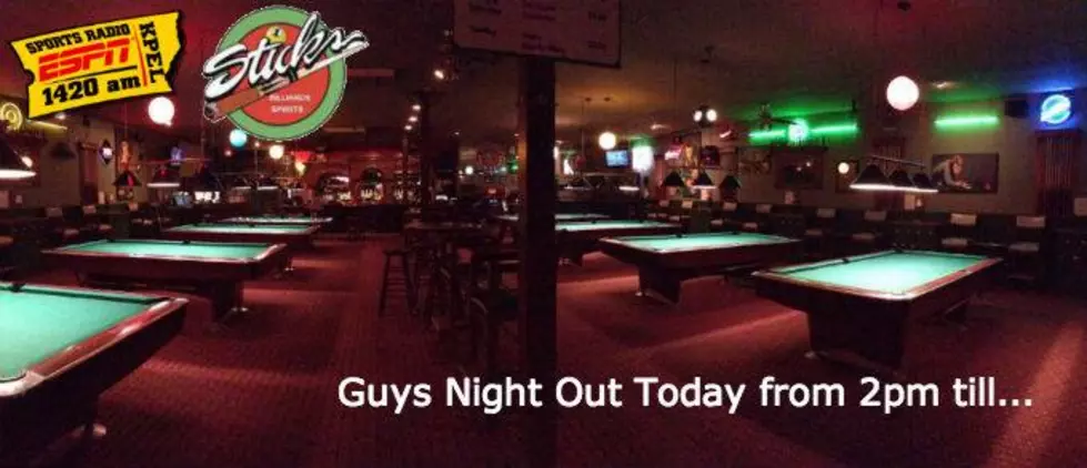 Join Us Today At Sticks For Guys Night Out