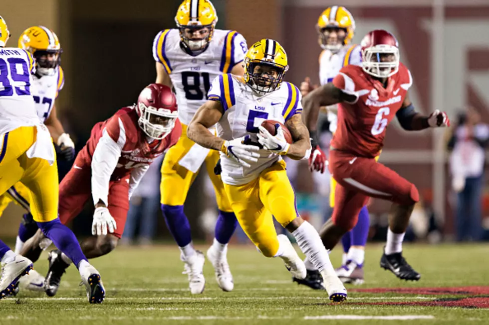 LSU&#8217;s Guice, Pocic Both Honored As SEC Players Of The Week