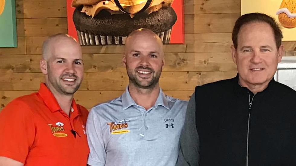 Former LSU Head Coach Les Miles Enjoys Lunch At Twins, Visits Cafe Chi Alpha In Lafayette [PHOTOS]