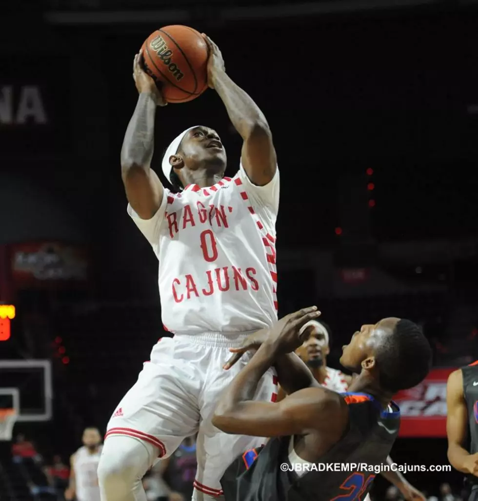Russell's Career High 34 Points Propels Cajuns To Victory 