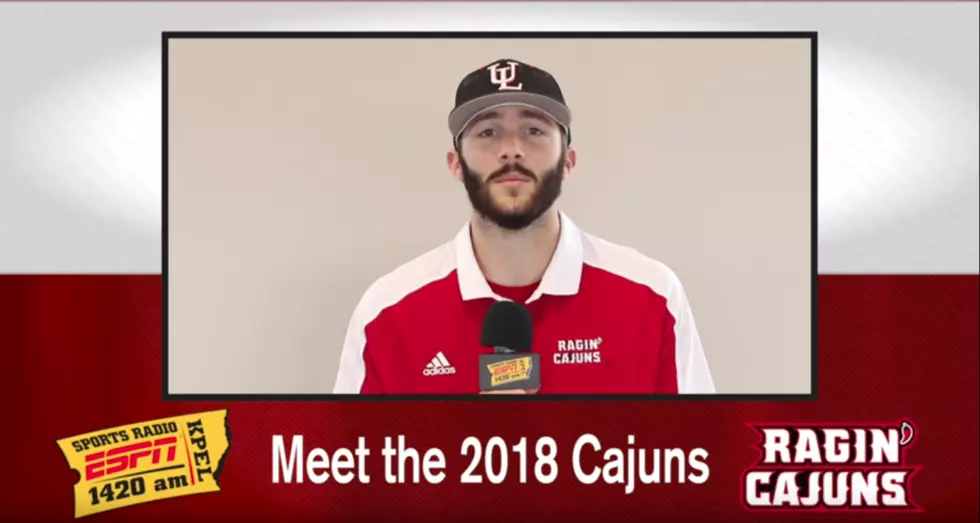 2018 UL Baseball Media Day: Dylan Moore, Pitcher