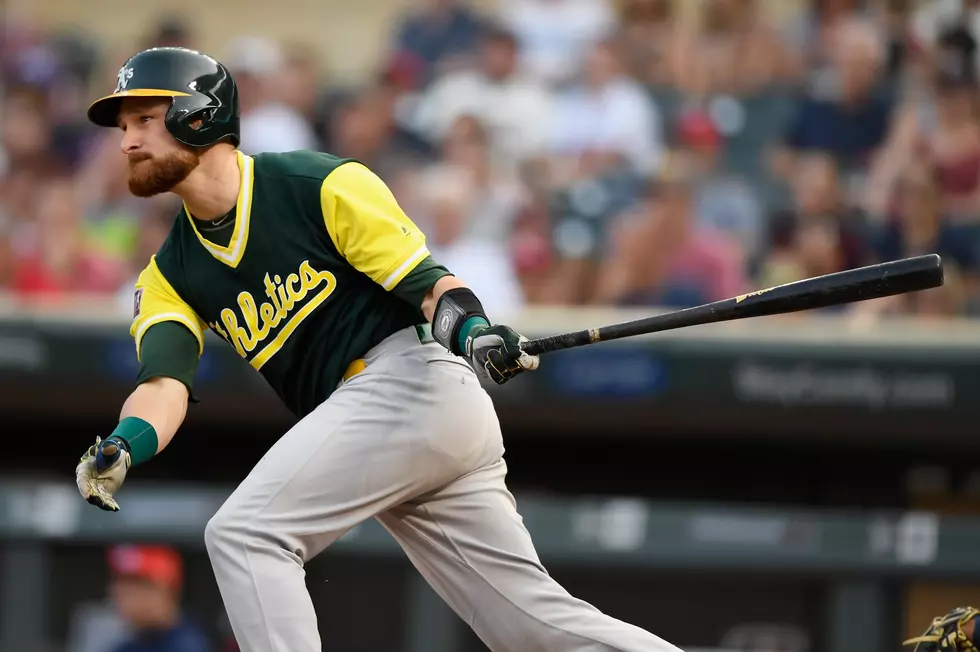 Jonathan Lucroy Part Of 10-Run Inning For A's - VIDEO