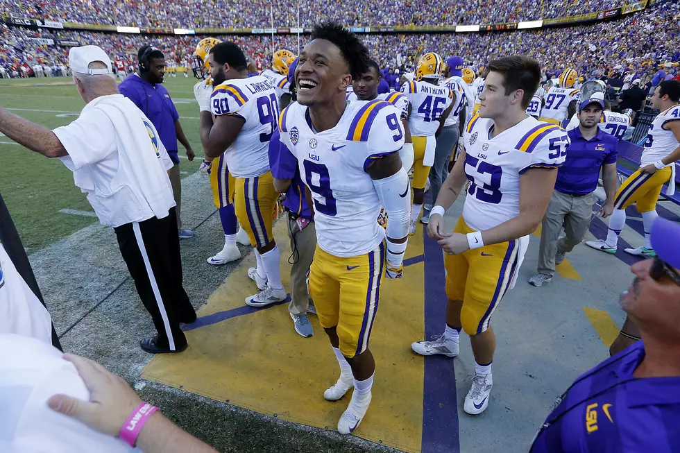 LSU Ranked #3 in First College Football Playoff Rankings