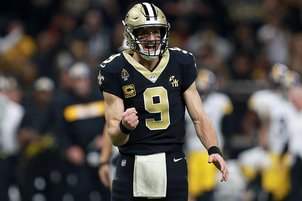 Drew Brees Asks Crowd to ‘Get Loud’ When 49ers Huddle This Sunday [Photo]
