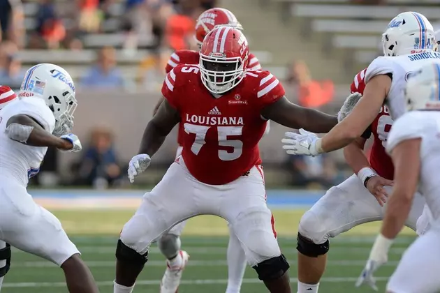 UL Football OL Ranks At Top Of Sun Belt Conference