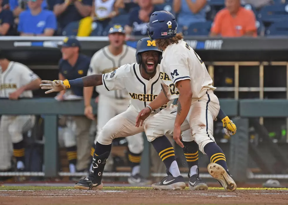 Michigan Comes Out Swinging In Game One Of College World Series