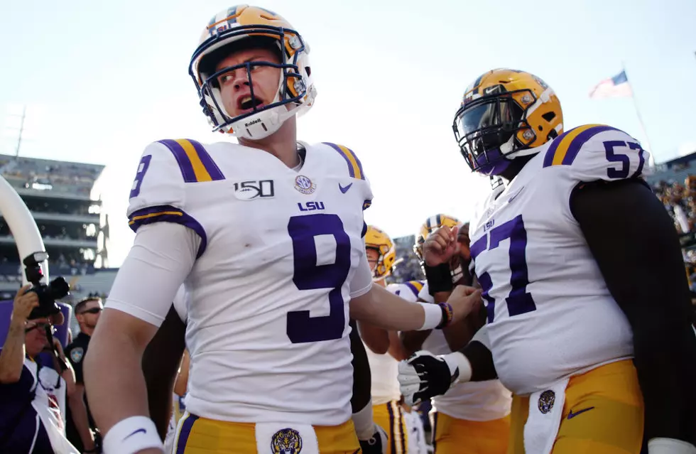 Burrow Breaks LSU Season Touchdown Record With 5 Games Left