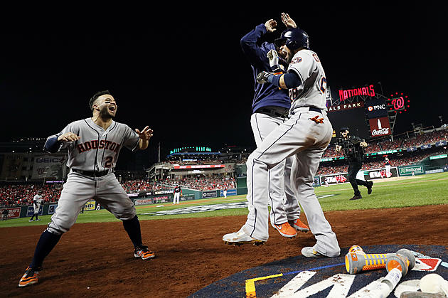 Astros Win Game 4 Of World Series, Beat Nationals, 8-1